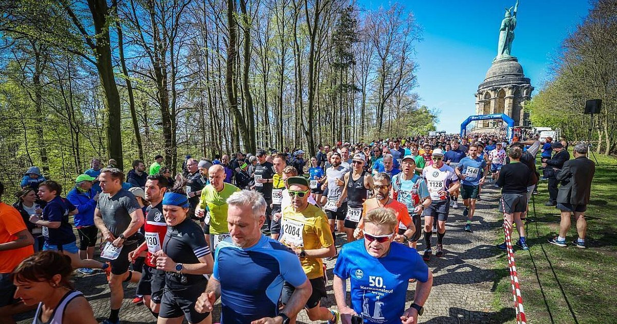 Hermannslauf 2026 von Detmold nach Bielefeld: Alle Informationen über den Lauf-Klassiker