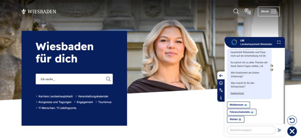 Wiesbaden führt KI-Chatbot „Lilli“ ein