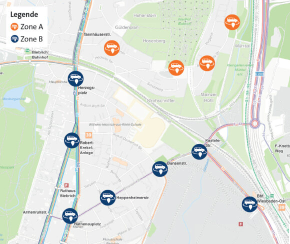 WiMobil startet in Biebrich: Flexibler ÖPNV „On-Demand“ in der Landeshauptstadt