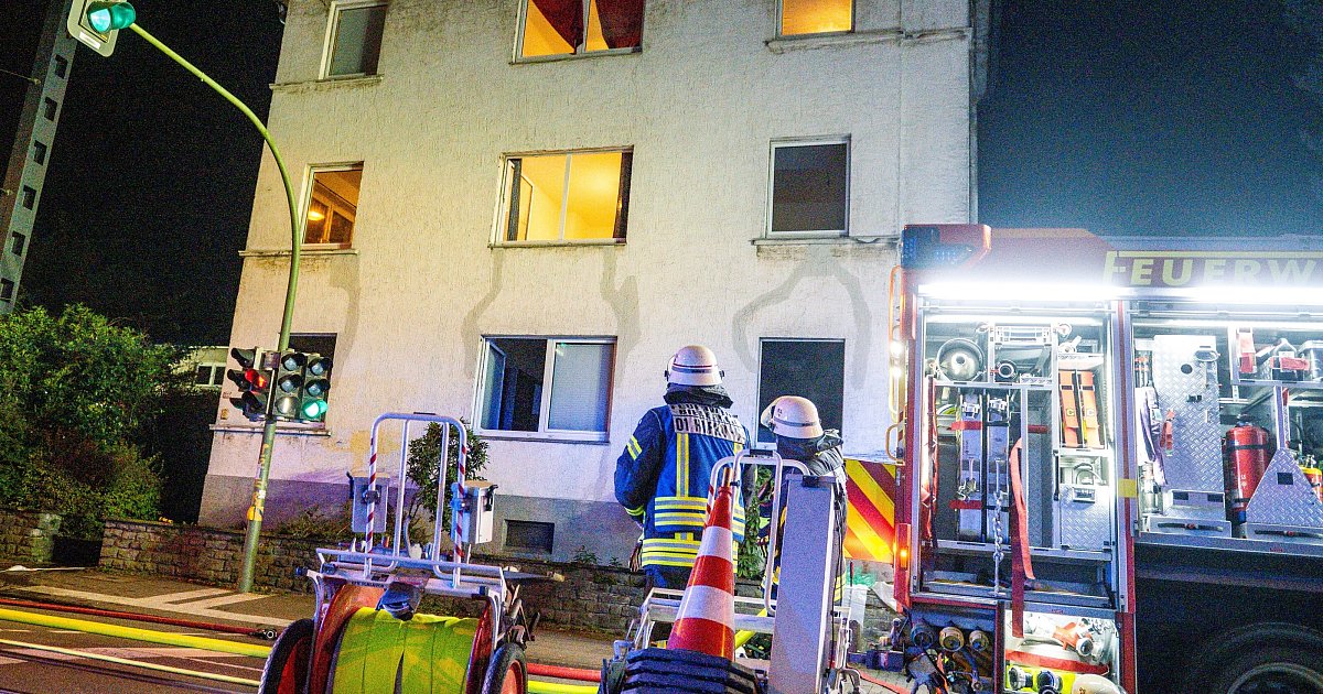 Wohnungsbrand in Bielefeld: Detmolder Straße war zeitweise voll gesperrt
