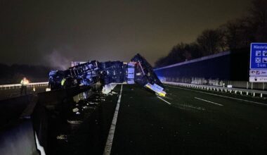 Vollsperrung der A1 bei Münster wegen Lkw-Unfalls | NRW
