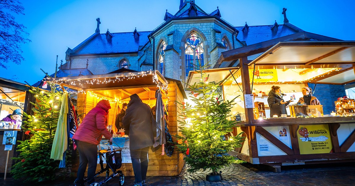 Die schönsten Bilder von den vielen kleinen Adventsmärkten in Bielefeld