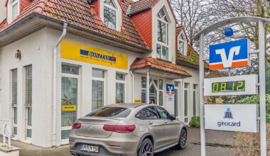 Volksbank-Filiale in Bielefeld nach Einbruch geschlossen