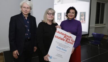 Verleihung Lauterbach-Preis für soziale Kunst 2025 an Katja Stuke im Johanna-Ey-Forum, Stadtmuseum, © Landeshauptstadt Düsseldorf/Ingo Lammert