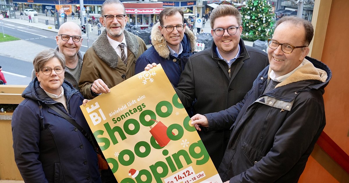 Verkaufsoffener Sonntag in Bielefeld: 100.000 Weihnachtseinkäufer erwartet
