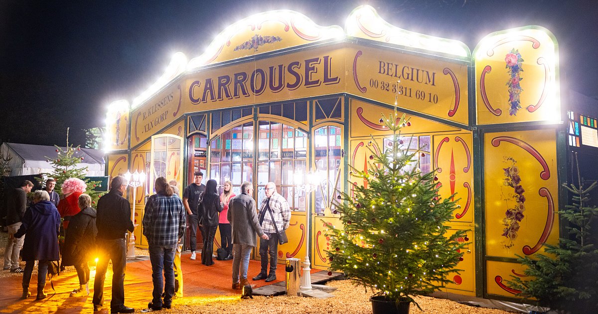 Nur noch für kurze Zeit: Das Spiegelzelt im Ravensberger Park