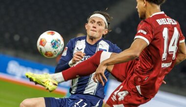 Hertha kassiert in letzter Sekunde Ausgleich gegen Bielefeld