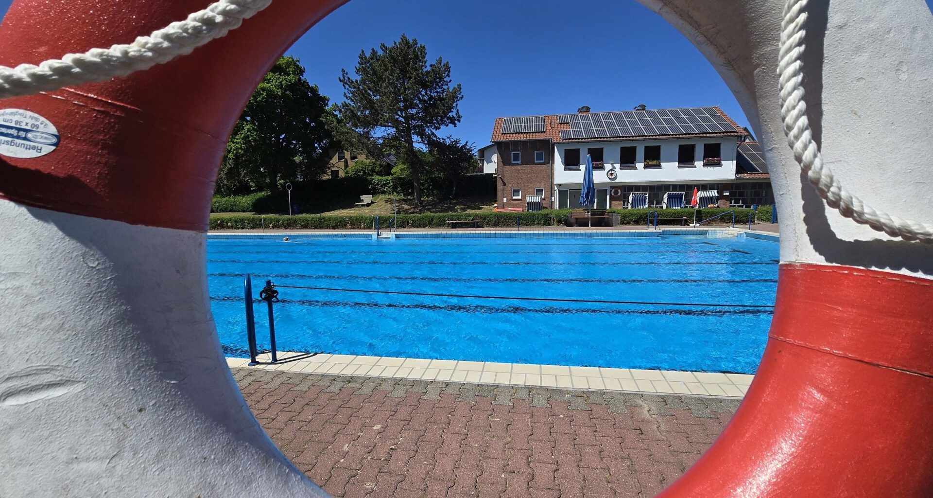 Rettungsring muss her: Werthers Freibad kommt auf den Prüfstand | Haller Kreisblatt