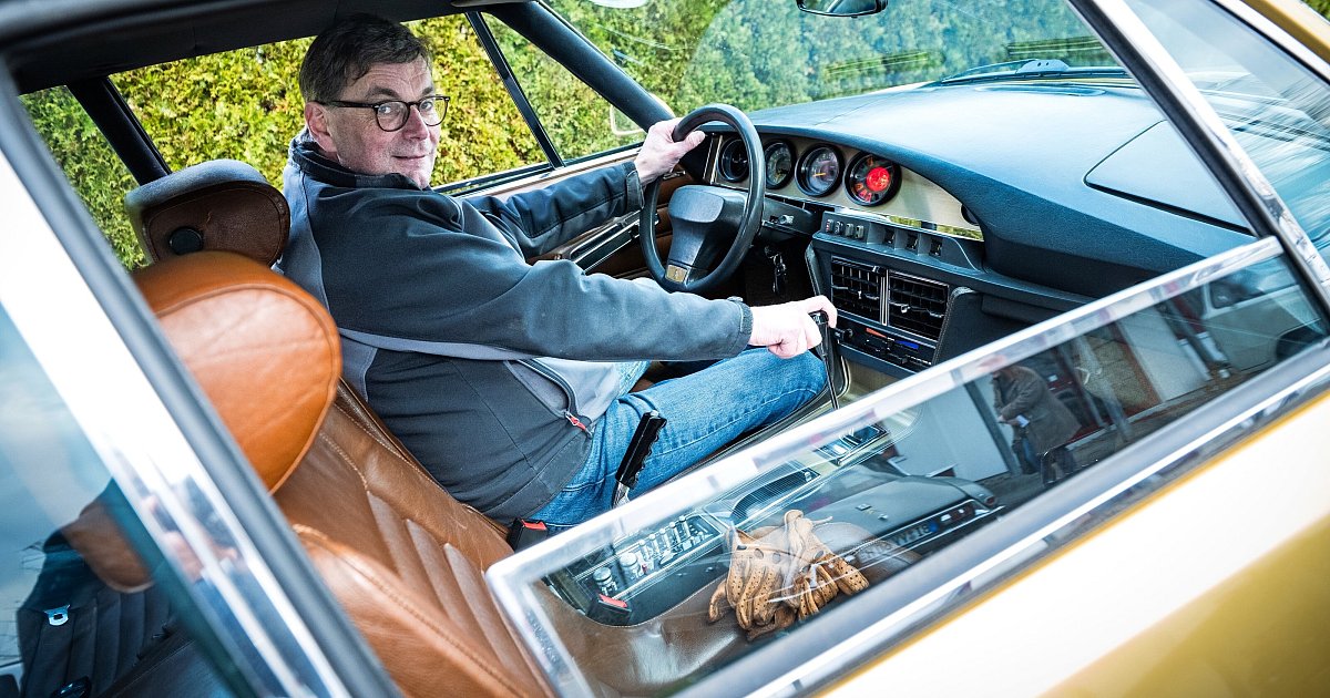 „Concorde der Straße“: Bielefelder fährt äußerst seltenen Citroën-Klassiker
