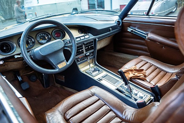 Ein Blick ins Innere des Coupés. - © Barbara Franke