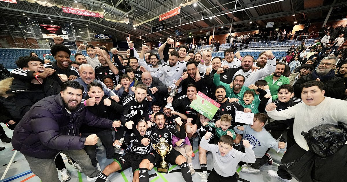 Der SC Hicret verteidigt den Bielefelder Stadtmeister-Titel