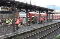 27.11.: Bad Honnef: Person von Zug erfasst