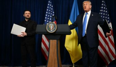 Selenskyj und Trump in Mar-a-Lago