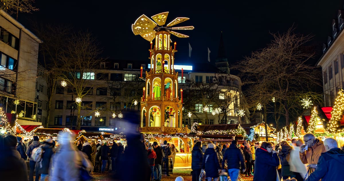 Polizei zieht positives Zwischenfazit des Kieler Weihnchstmarktes