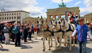 Der Friedenstreck startete am 8. Mai am Brandenburger Tor in Berlin. Von dort aus ging es über tausende Kilometer nach Jerusalem.