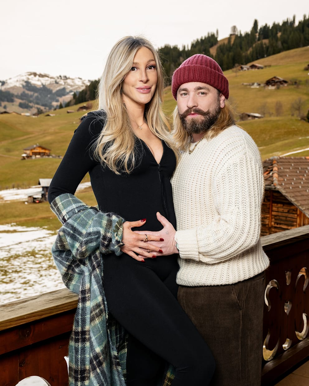 Herzlichen Glückwunsch: Alena Netzer und ihr Mann Baschi (bürgerlich Sebastian Bürgin) erwarten ihr erstes Kind