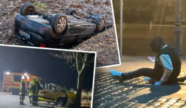 Schockierendes Blitzeis verwandelt Sachsen in eine gefährliche Eisbahn