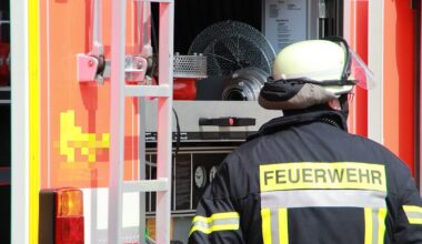 Nürnberg: Brand in Mehrfamilienhaus - Mehrere Anwohner evakuiert