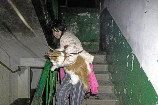 Die Städte entlang der Front im Donbass, wie Druschkiwka, werden zu immer lebensfeindlicheren Orten.