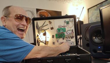 Wolfgang "Fadi" Dorninger: Klang-Maler mit gelötetem Pinsel