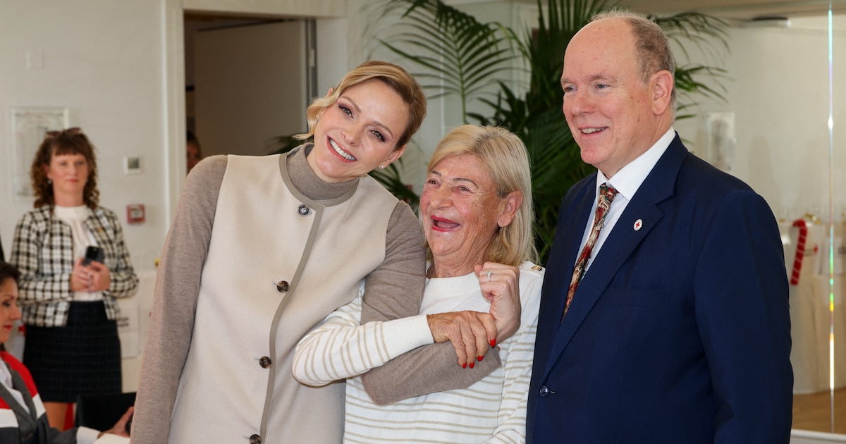 So nahbar sieht man Charlène von Monaco selten