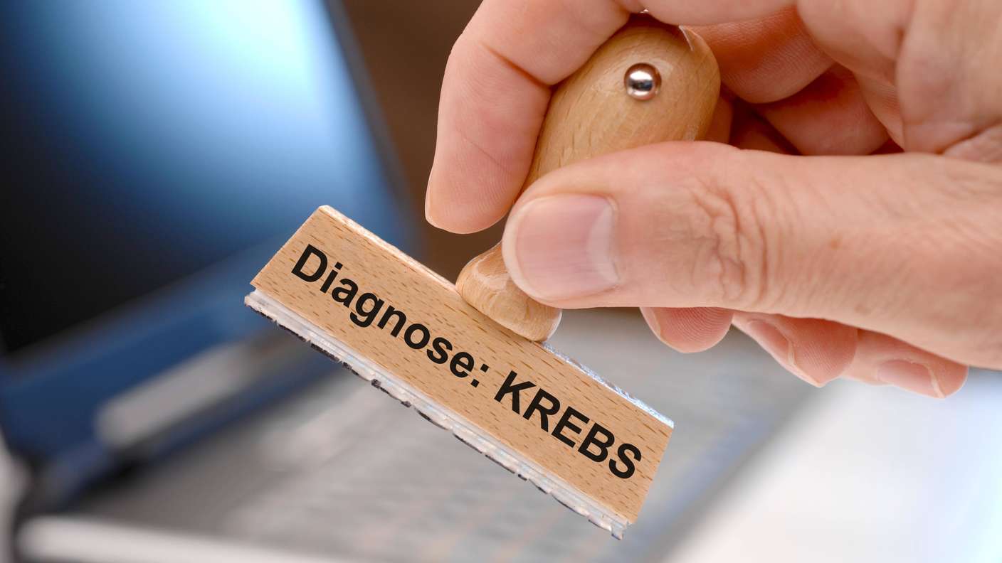 Dieagnose Krebs. 