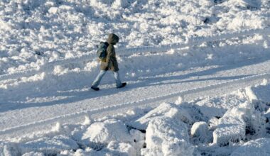 Böen mit bis zu 70 km/h: Eiswind peitscht Schnee nach Deutschland | News
