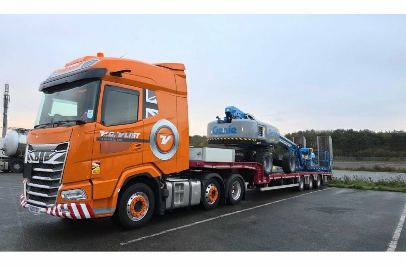 Unser UK-Truck ist unterwegs!<br>BILDQUELLE: Van der Vlist