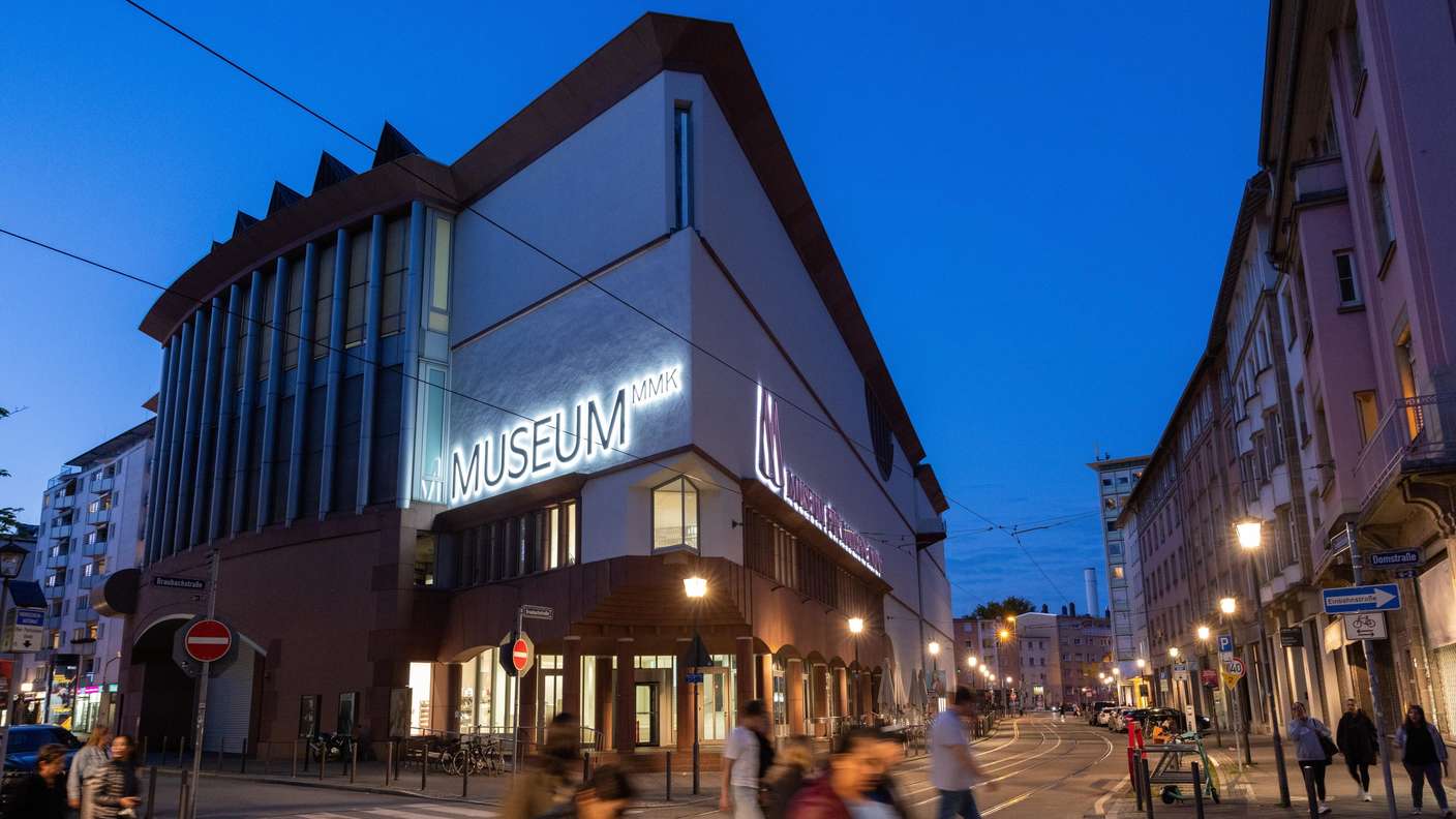 FOTO TAGESSATZFrankfurt: Das Museum für Moderne Kunst MMK in der BraubachstraßeFoto aufgenommen am 08.05.2024Foto: Rolf Oeser