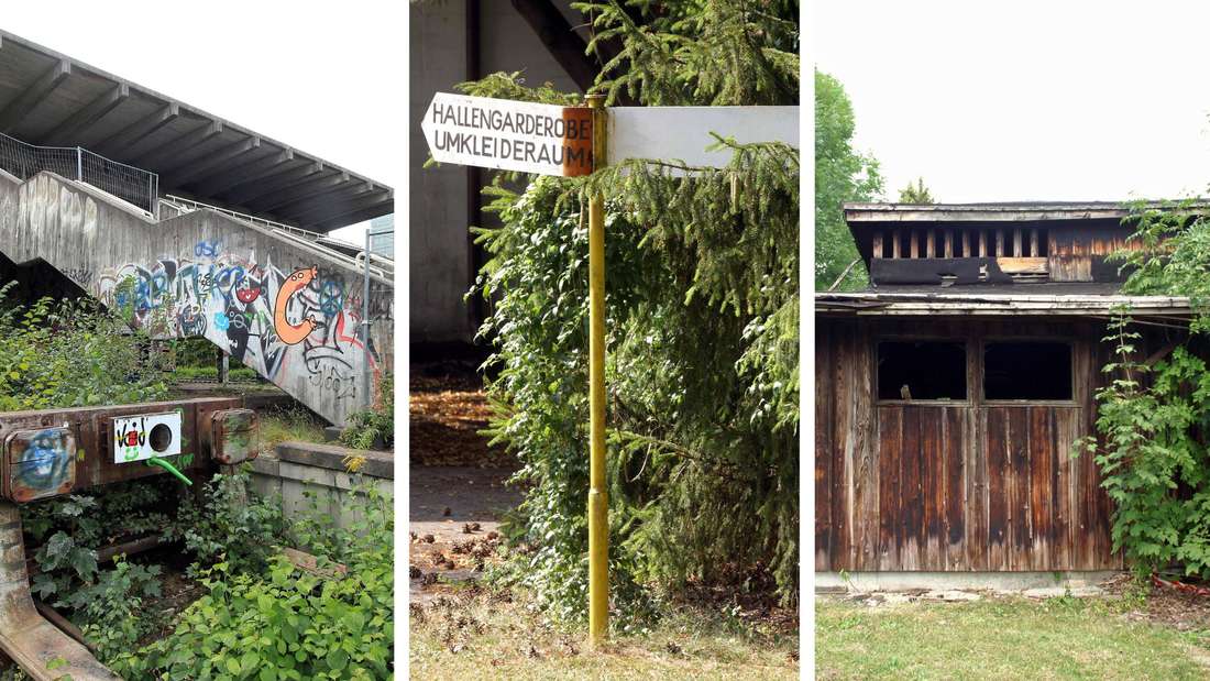 „Lost-Places“ gibt es auch in München - und sie sehen schaurig schön aus.