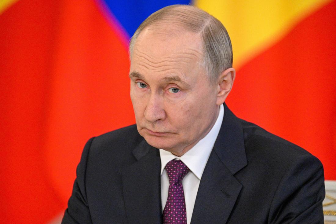 Wladimir Putin in Moskau.