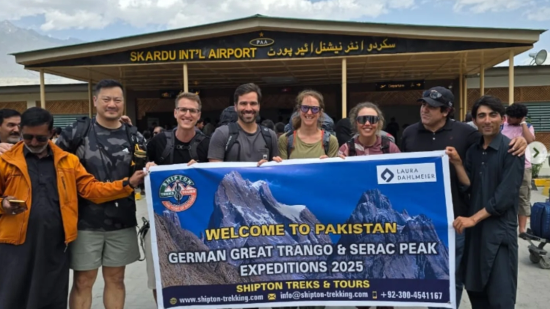 Laura Dahlmeier brach mit der Agentur Shipon Trekking zu einer Bergtour im Karakorum-Gebirge auf. Dort passierte das Unglück.