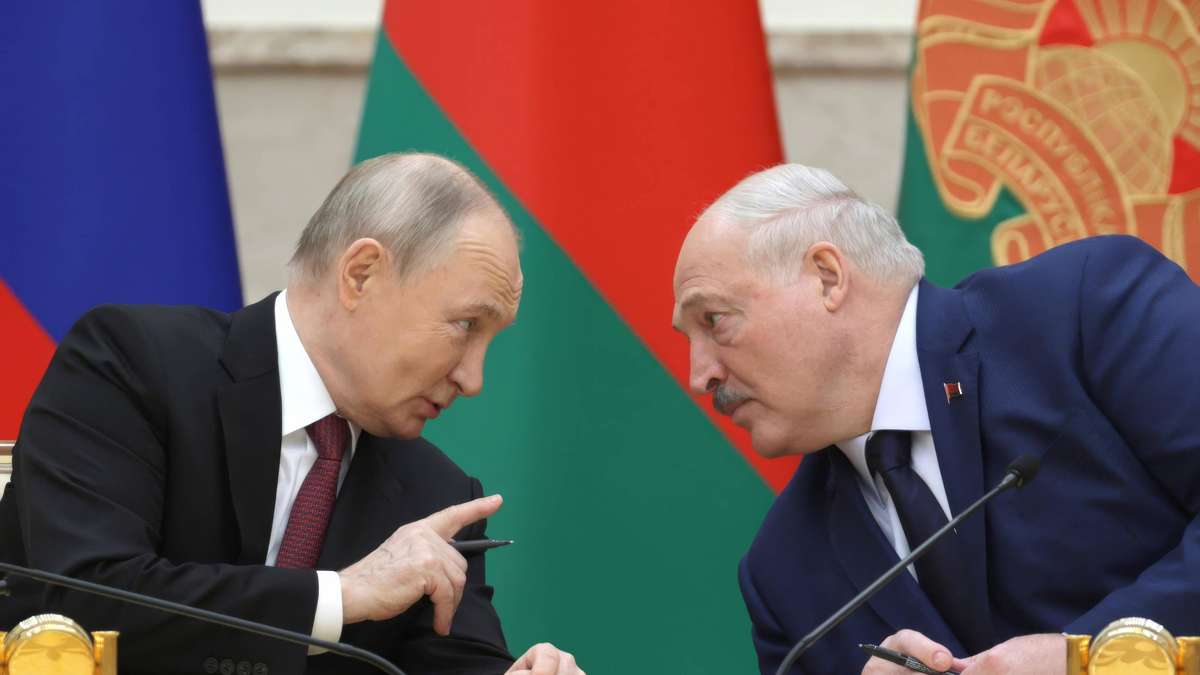 Putin stationiert Hunderttausende Soldaten in Belarus