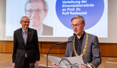 Ehrendoktorwürde für Prof. Rolf Radespiel - TU Braunschweig