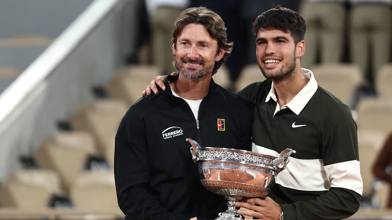 Tennis-Knall: Carlos Alcaraz trennt sich von Erfolgstrainer | Sport