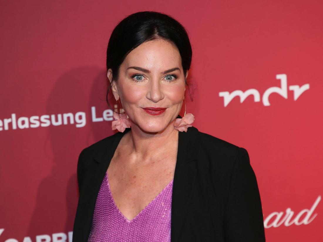 Die deutsche Schauspielerin Marisa Burger bei 30. Jose Carreras Gala 