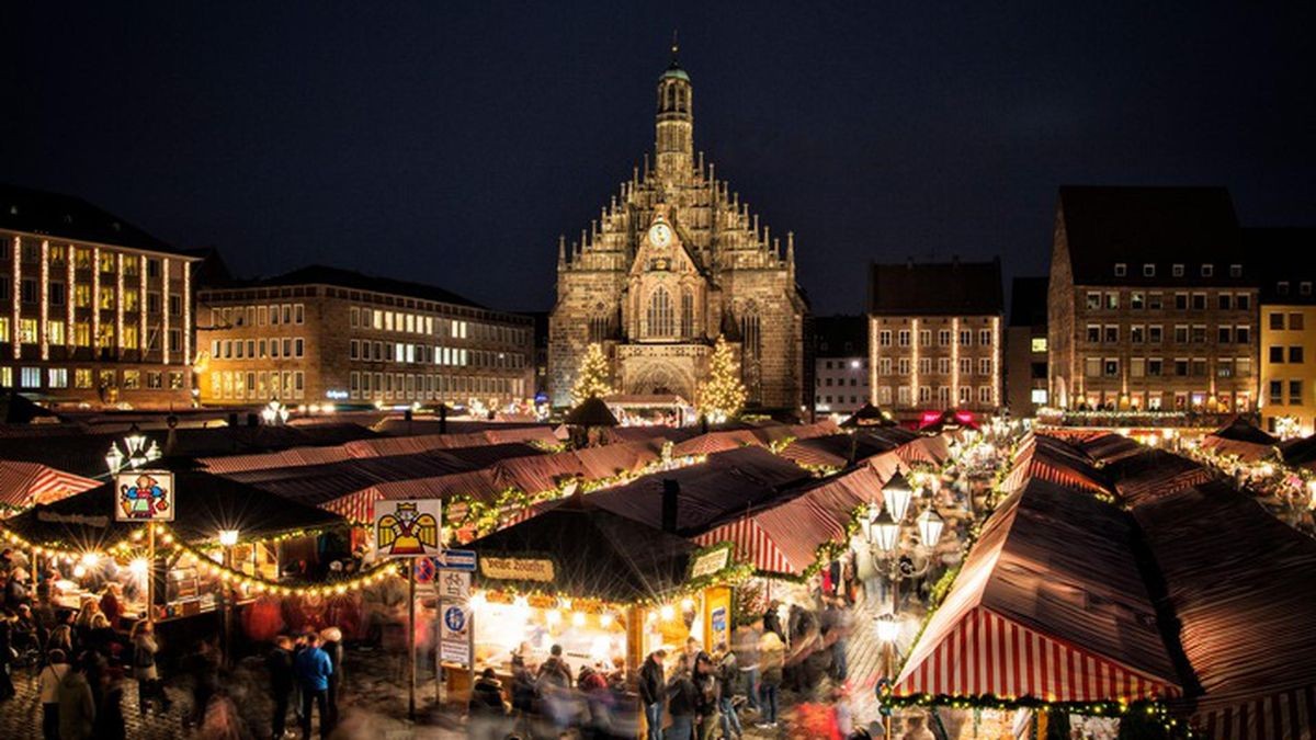 Ein Klassiker der deutschen Weihnachtsmärkte: der Nürnberger Christkindlesmarkt. 