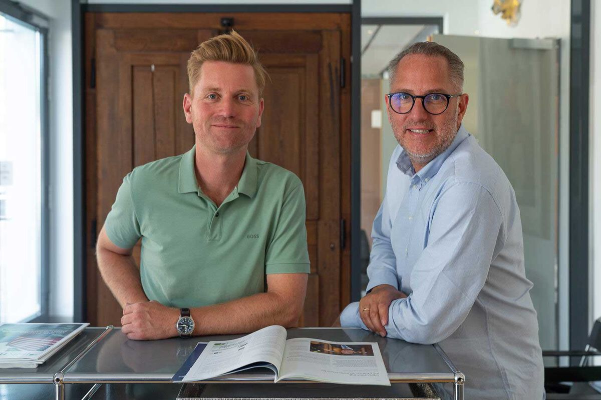 Zwei Experten. Ein gemeinsamer Weg: David und Stephan Lehnen. Foto: Privat - 