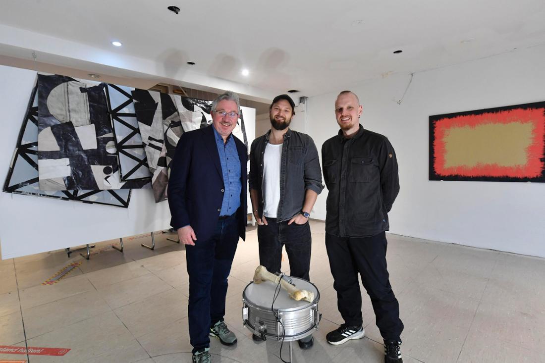 Münchner Wohnen vermietet an Künstler Christian Müller, Kai Roman Kiklas und Max Weisthoff