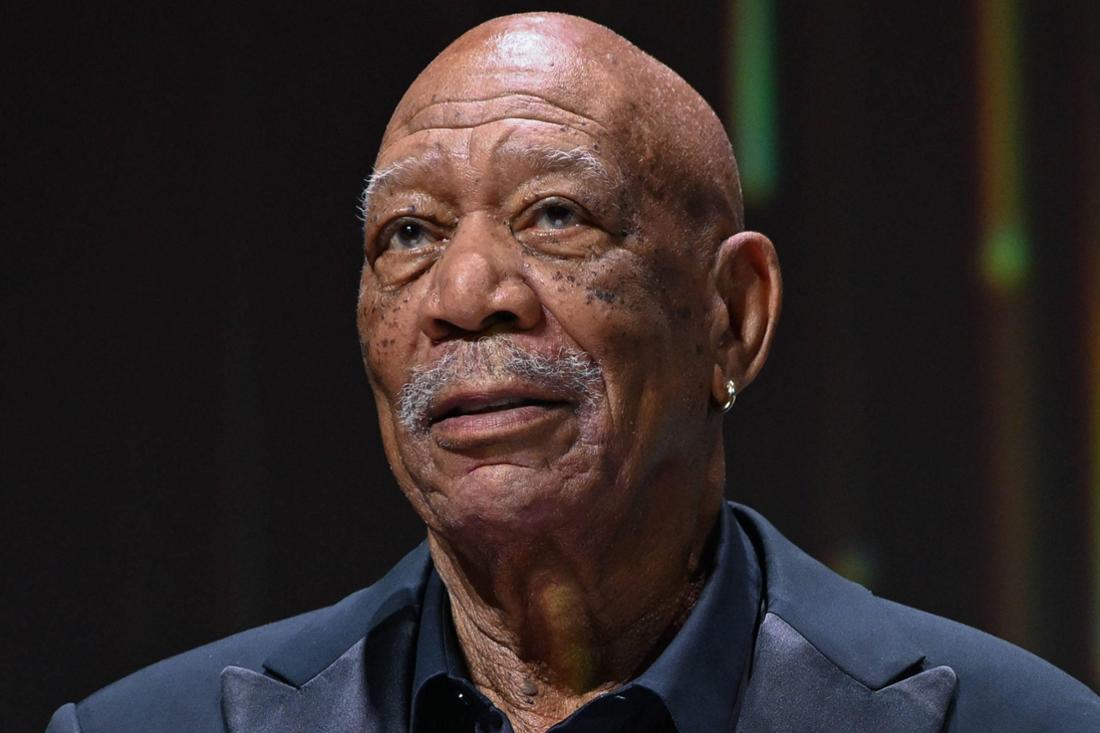 Morgan Freeman 2024 beim 63rd Monte Carlo Television Festival.