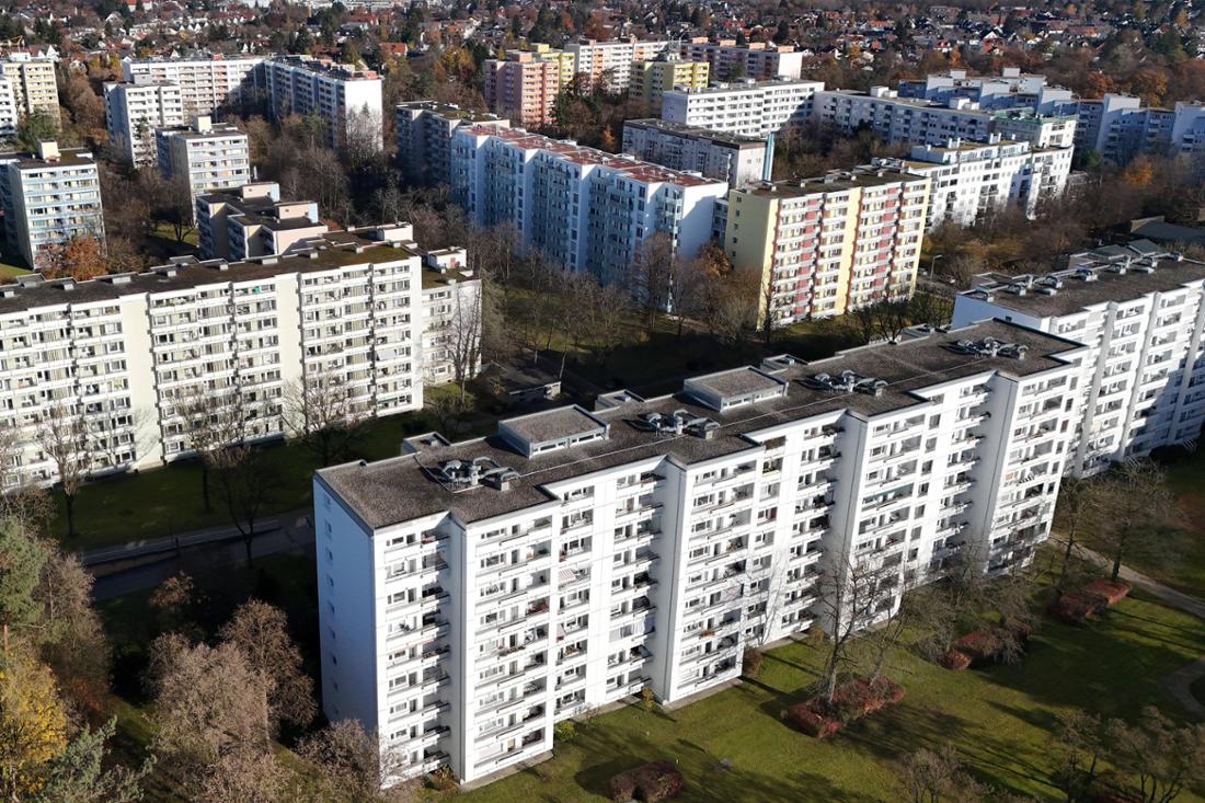 Wohnhäuser in Neuperlach
