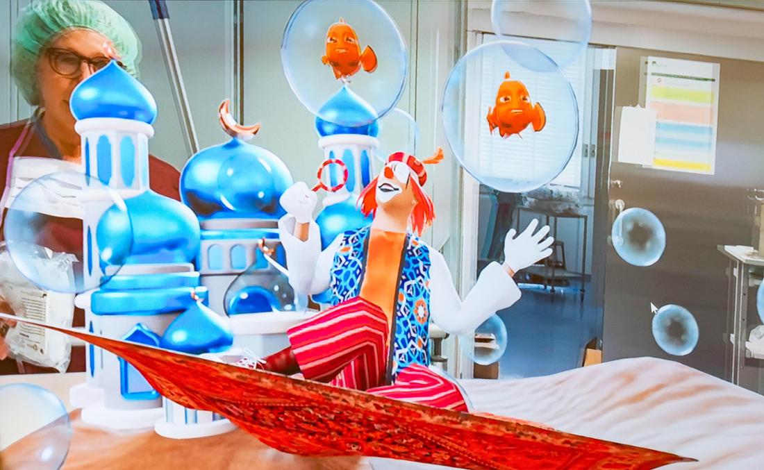 Ein Beispiel, was Kinder durch die Bille sehen.