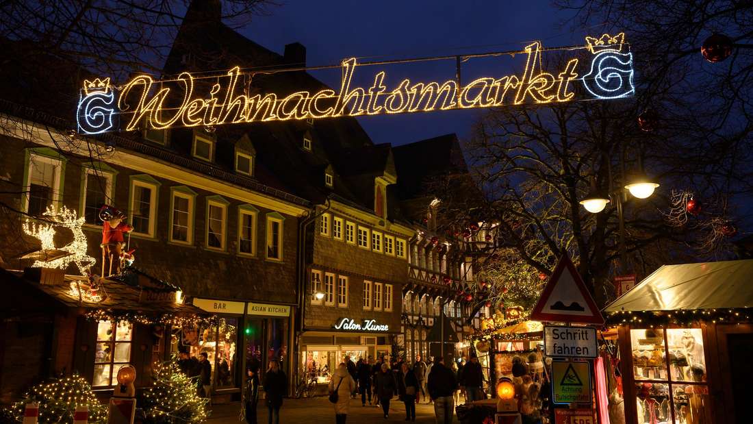 Der Weihnachtsmarkt in Goslar