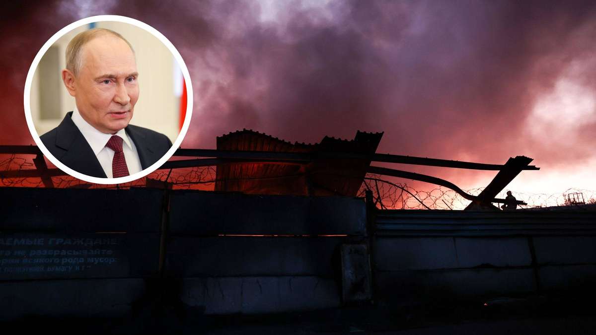 Russische Ölraffinerie steht in Flammen – Vance sieht „größte Enttäuschung“