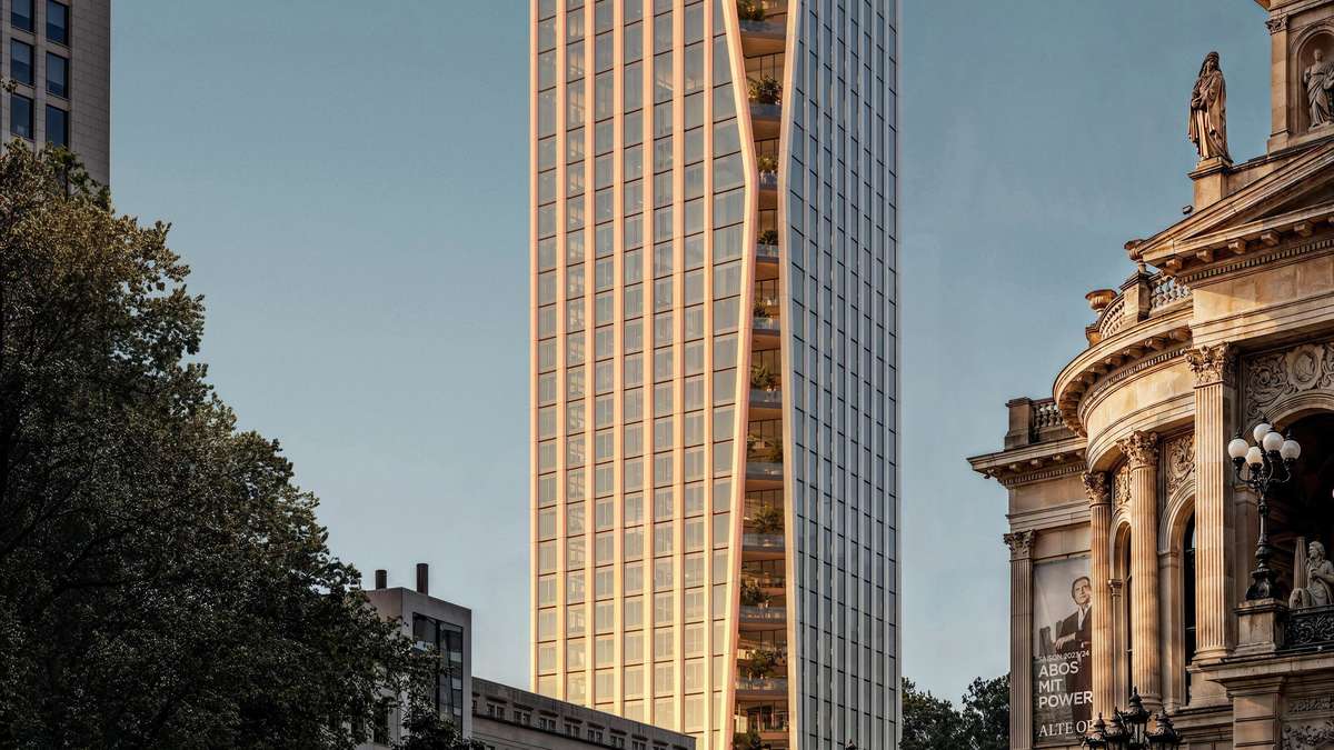 Hochhaus am Opernplatz wird erneuert