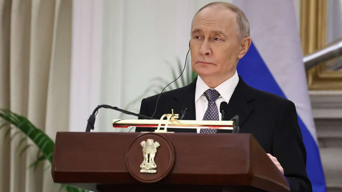 Wladimir Putin definiert neue rote Linie für Ukraine-Verhandlungen