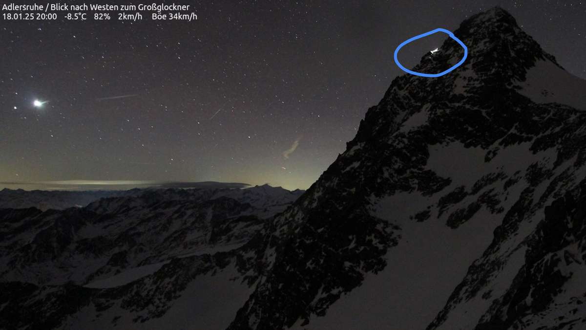 Erschreckende neue Details im Großglockner-Drama – Webcam-Bilder offenbaren, wie Mann Freundin zurücklässt