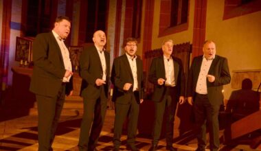 Die Matzsingers feiern ihr Jubiläum mit einer fetten Weihnachtsgans