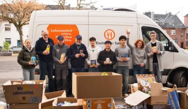 Städtisches Gymnasium sammelt für die Eschweiler Tafel