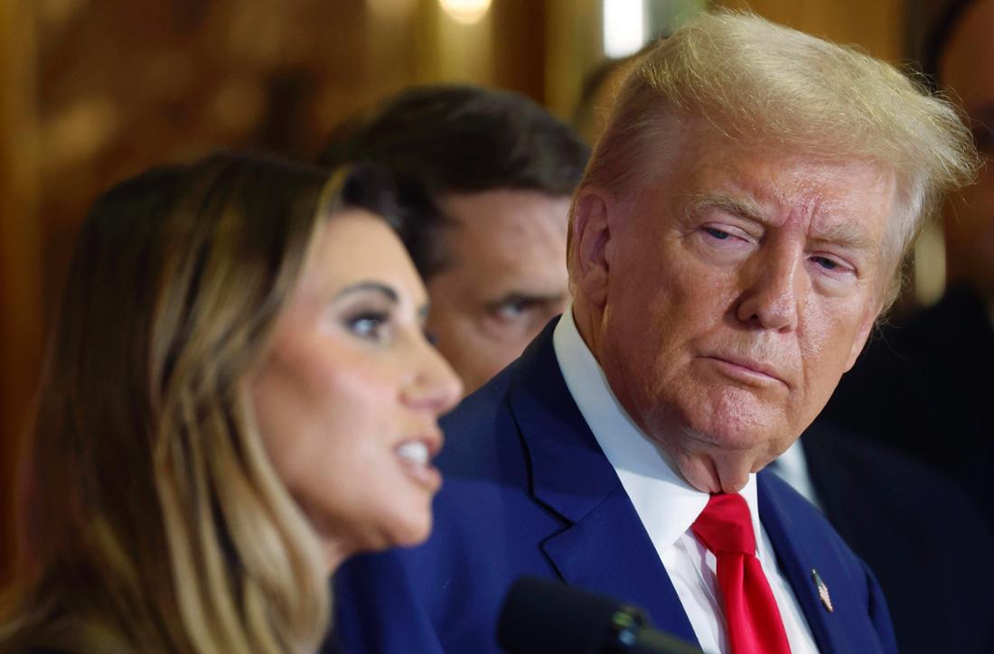 US-Präsident Donald Trump und dessen frühere Anwältin Alina Habba. (Archivfoto)
